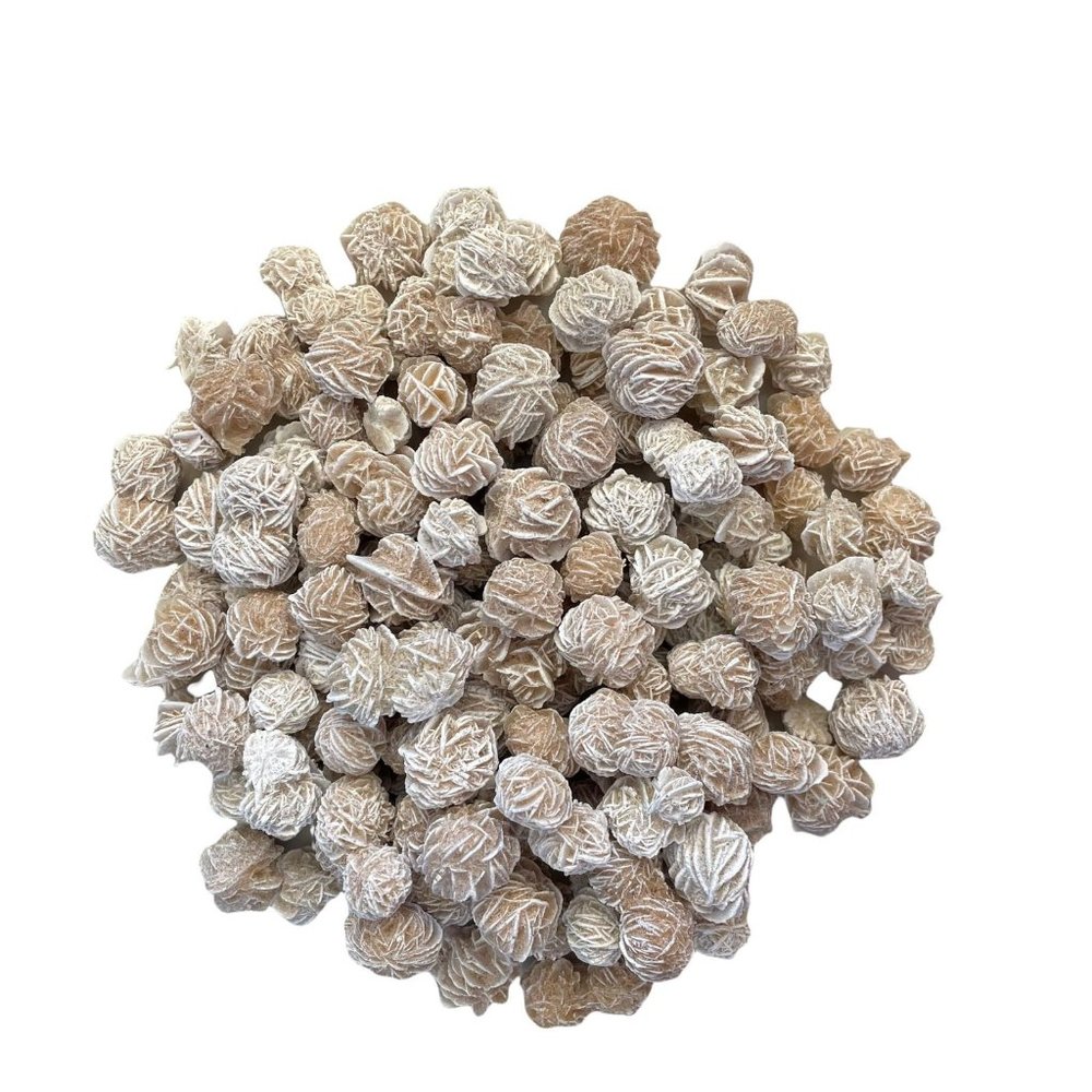 3/4 lb Mini Desert Rose Sand Selenite Gypsum Gemstone Crystal Baryte Specimens
